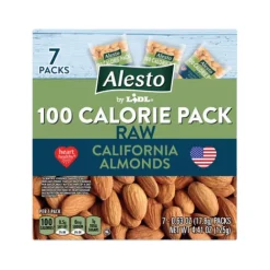 Alesto 100 Calorie Raw Almonds^Lidl Best