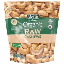 Alesto Organic Raw Cashews^Lidl Discount