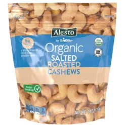 Alesto Organic Roasted Cashews, Salted^Lidl New