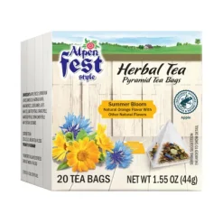 Alpenfest Herbal Tea Pyramid Tea Bags, Summer Bloom^Lidl Discount