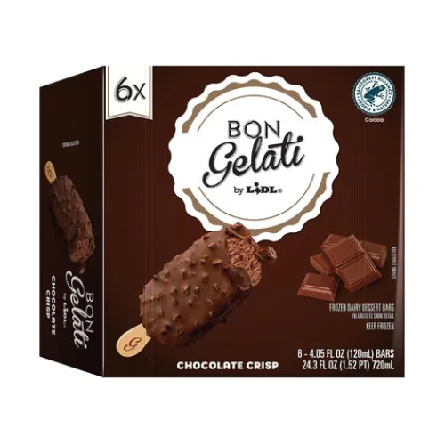 Bon Gelati Frozen Chocolate Crisp Dairy Dessert Bars Lidl Online The 