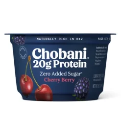 Chobani® 20g Protein Lowfat Greek Yogurt, Cherry Berry^Lidl Clearance