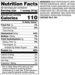 Chocolate Whey Protein Powder^Lidl Sale