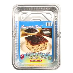Durable Foil™ Aluminum Cake Pan With Lid^Lidl Hot