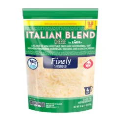 Finely Shredded Italian Blend Cheese^Lidl Discount