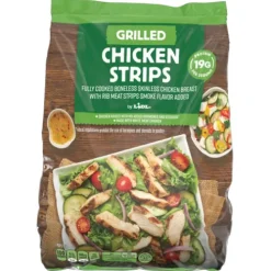 Frozen Grilled Chicken Strips^Lidl Sale