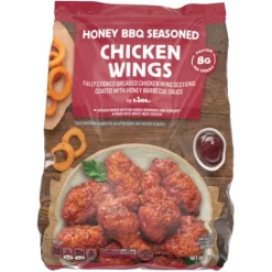 Frozen Honey BBQ Seasoned Chicken Wings^Lidl Best