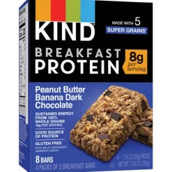 KIND® Breakfast Protein Bars, Peanut Butter Banana Dark Chocolate^Lidl Discount