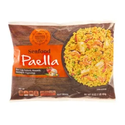 Preferred Selection Frozen Seafood Paella^Lidl Discount