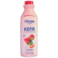 Lifeway® Kefir Cultured Lowfat Milk, Strawberry^Lidl New