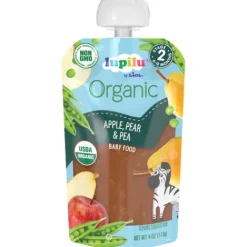 Lupilu® Organic Baby Food, Apple, Pear & Green Pea^Lidl Hot