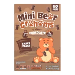Mini Bear Grahams Snack Packs, Chocolate^Lidl Sale