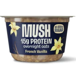 MUSH 15g Protein Overnight Oats, French Vanilla^Lidl Hot