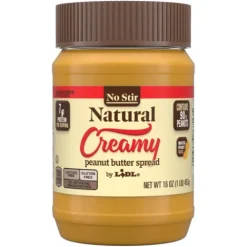Natural Creamy Peanut Butter, No Stir^Lidl New