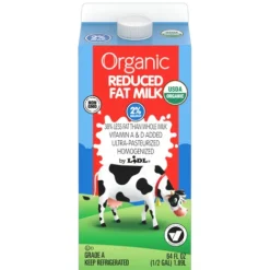 Organic Reduced Fat Milk, 2%^Lidl