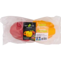 Organic Sweet Bell Peppers, 2 Pack^Lidl Outlet