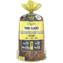 Organic Thin Sliced Bread, Seeded Whole Grain^Lidl Online