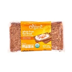 Organic Whole Grain Rye Bread, Sunflower Seeds^Lidl Outlet