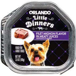 Orlando Little Dinners Filet Mignon Flavor Wet Food For Dogs^Lidl Online