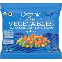 Peak Harvest Frozen Organic Mixed Vegetables^Lidl Hot