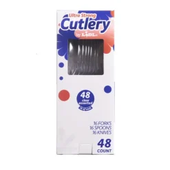 Premium Plastic Cutlery, Variety^Lidl New