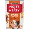 Purina® Moist & Meaty® Dog Food, Burger With Cheddar Cheese Flavor^Lidl New