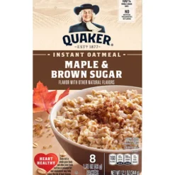 Quaker® Instant Oatmeal, Maple Brown Sugar^Lidl New
